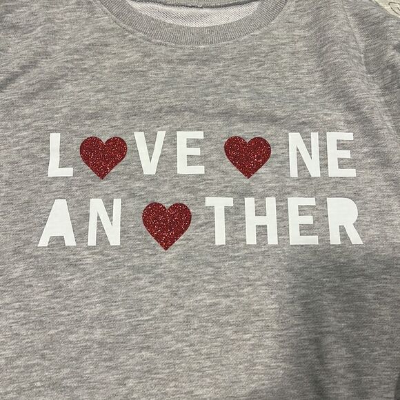 Gray Sweater “Love One Another” - Picture 2 of 3